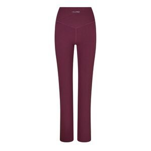 USA Pro Womens/Ladies Flared Leggings / Dark Cherry